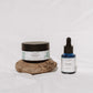 House of Immortelle Signature Rose Duo skincare set for hydrated, radiant-looking skin.