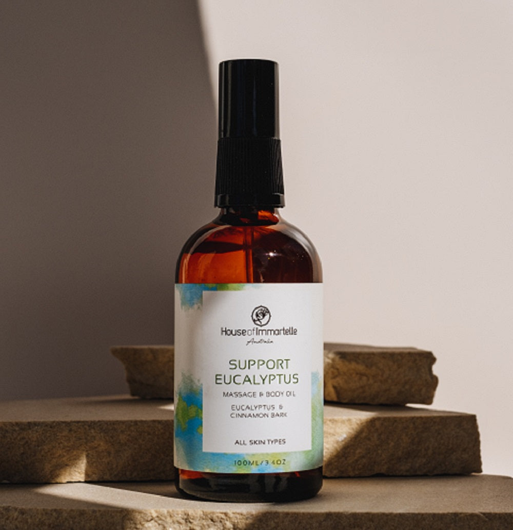 Support Eucalyptus Massage & Body Oil