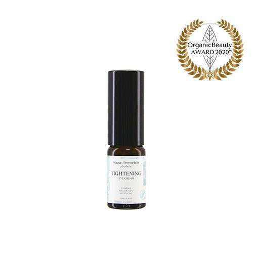 House of Immortelle Tightening Eye Cream for smoother, firmer and refreshed-looking eyes.